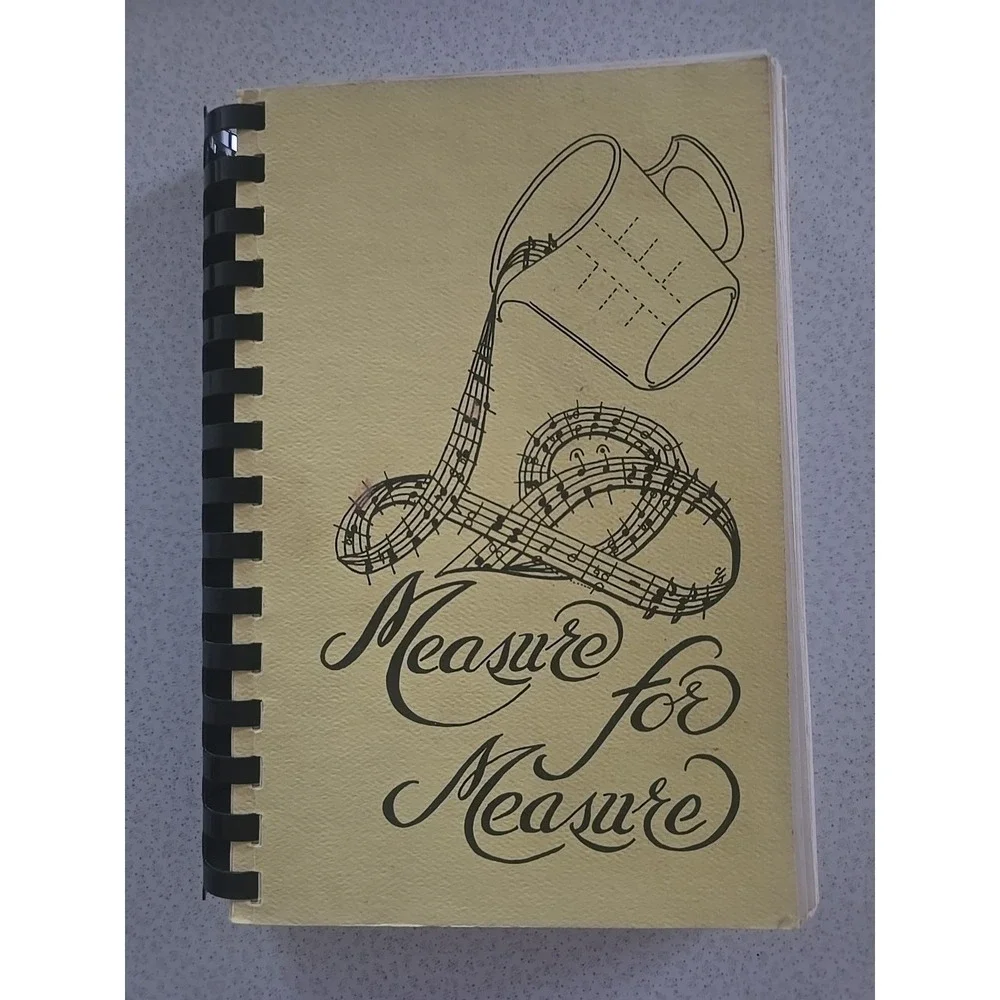 Measure for Measure (1979) - Sweet Adelines - Favorite Vintage Recipes 3rd Print